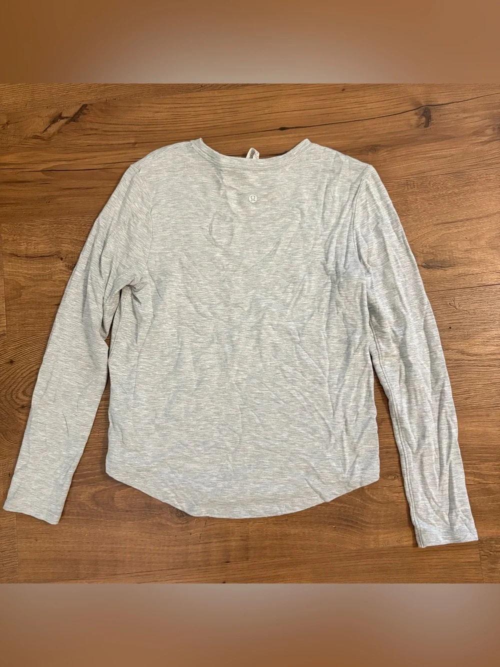 Lululemon Light Gray Long Sleeve